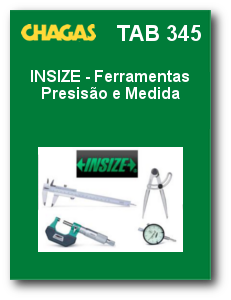 TB 345 - INSIZE - Ferramentas Precisao e  Medida