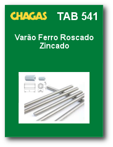 TB 541 - Varao Ferro Roscado Zincado