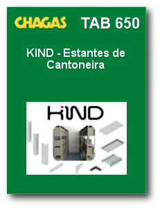 TB 650 - KIND - Estantes de Cantoneira